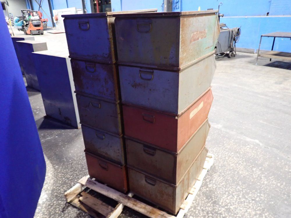  Metal Storage Bins