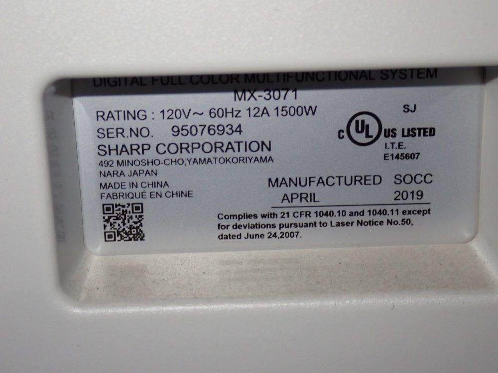 Sharp Printer