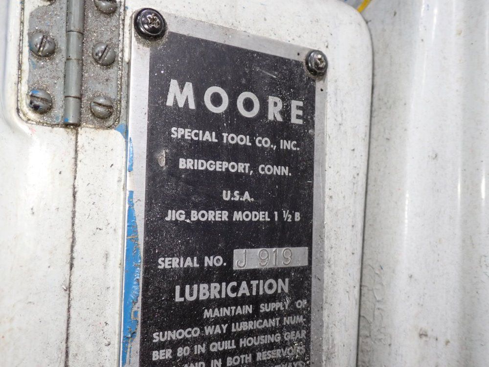 Moore Jig Borer