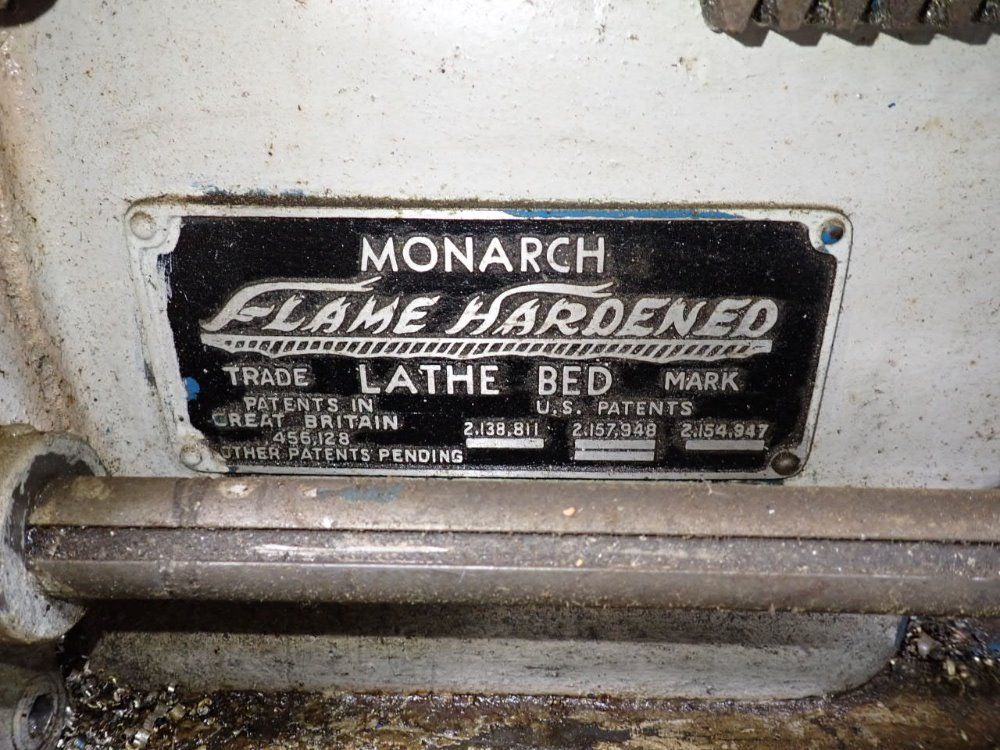 The Monarch Machine Tool Co Lathe