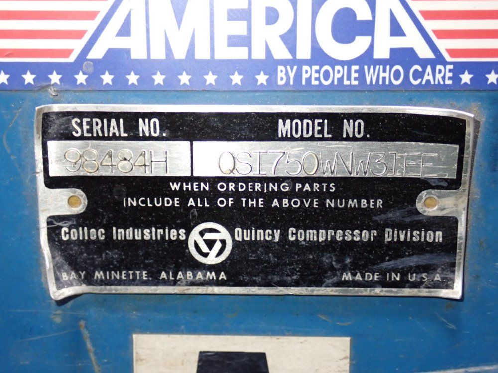 Quincy Air Compressor