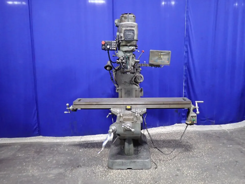 Bridgeport 9" X 60" 1984 Bridgeport Vertical Mill