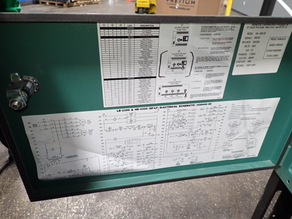 Signode Strapping Machine