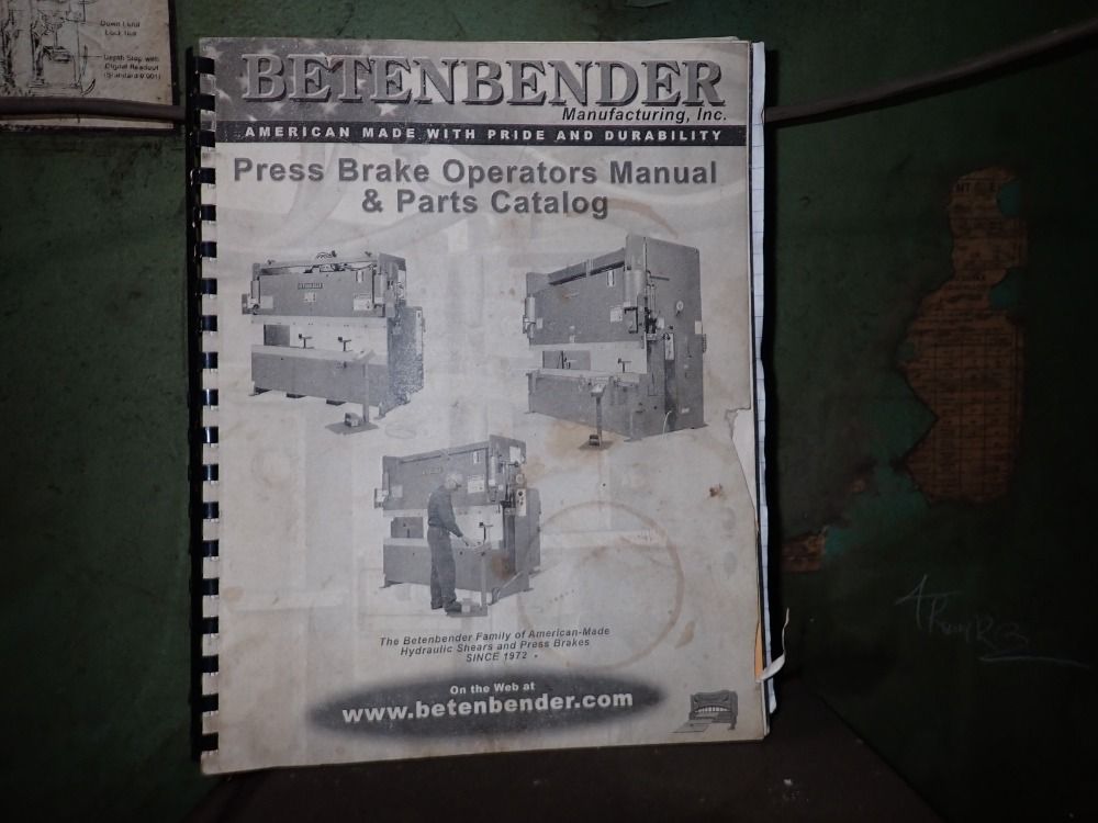 Betenbender 144" Press Brake - 12 X 190t