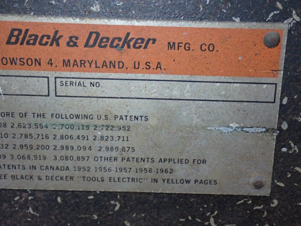 Black  Decker Radial Arm Saw
