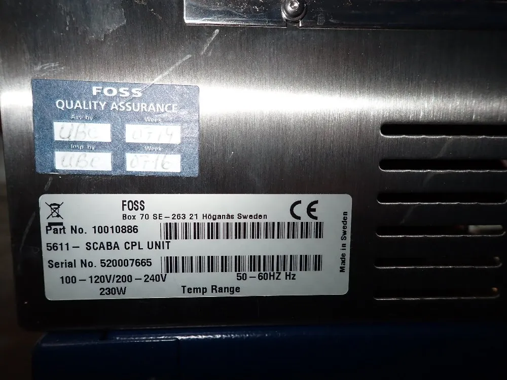 Foss Automatic Beer Analyzer - Scaba 5611