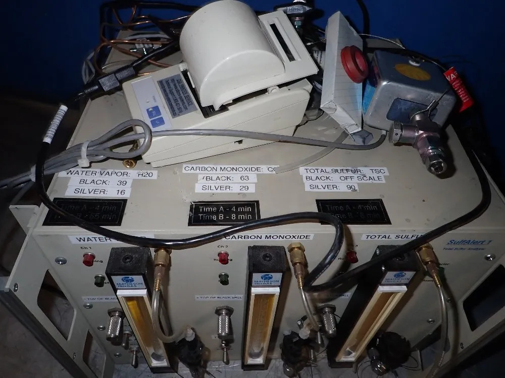 Airborne Labs International Passivated Gas Analyzer - Gas 5xlt