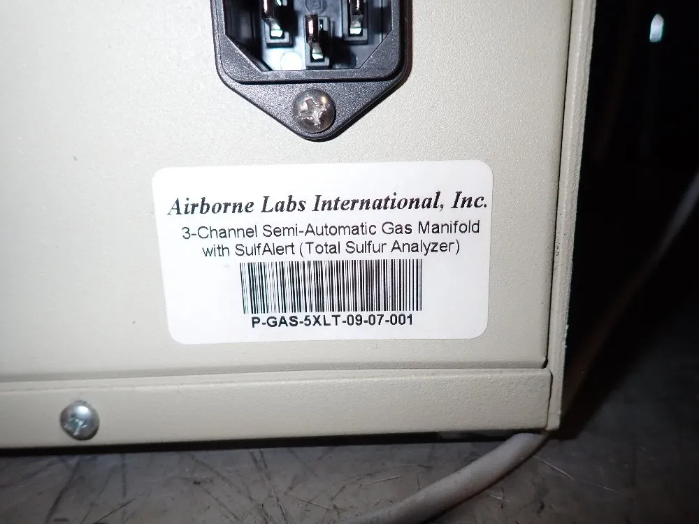 Airborne Labs International Passivated Gas Analyzer - Gas 5xlt