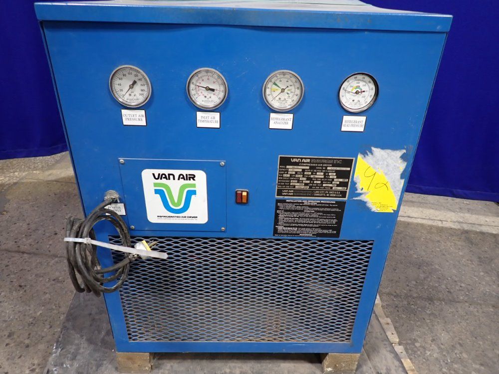 Van Air Systems Inc Compressed Air Dryer