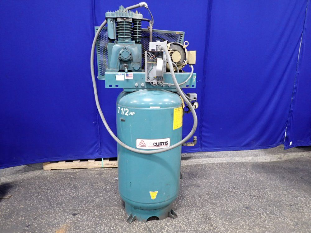 Fs Curtis 7.5 Hp Air Compressor - E-75a