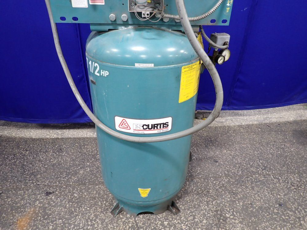 Fs Curtis 7.5 Hp Air Compressor - E-75a