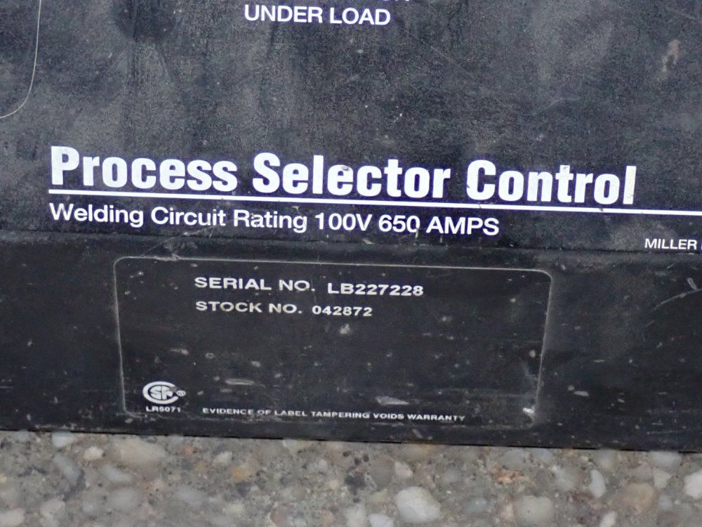 Miller Process Selector Control