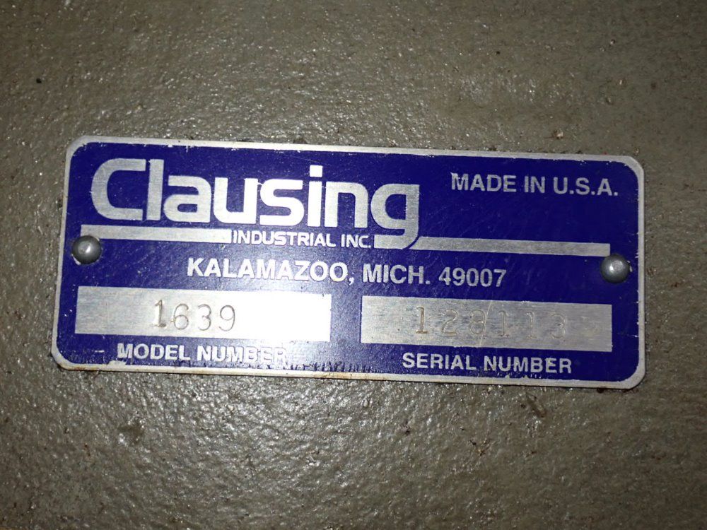Clausing  Clausing  1639 Multi Head Drill Press