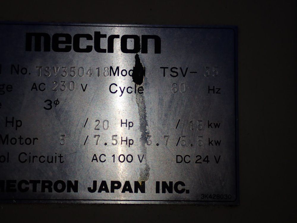 Miyano Miyano Tsv35 Cnc Vmc