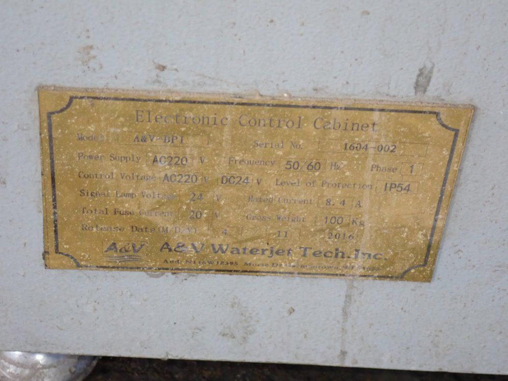 A  V Waterjet