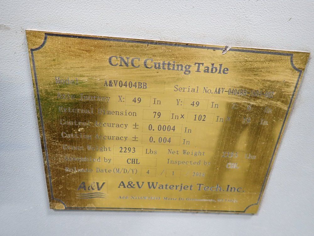 A  V Waterjet