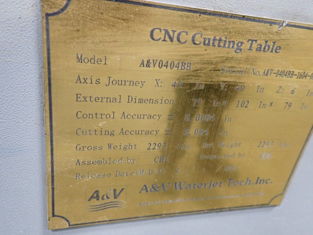 A  V Waterjet