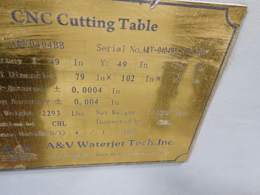 A  V Waterjet