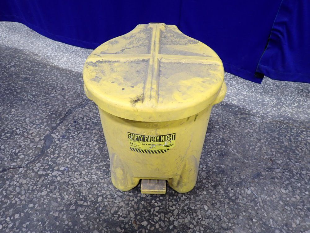 Eagle 14 Gal Oil Waste Can - 937fl-y