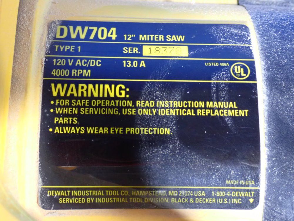 Dewalt Miter Saw