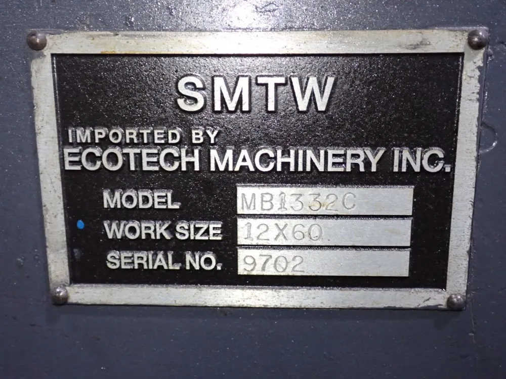 Smtw Smtw Mb1332c Cylindrical Grinder