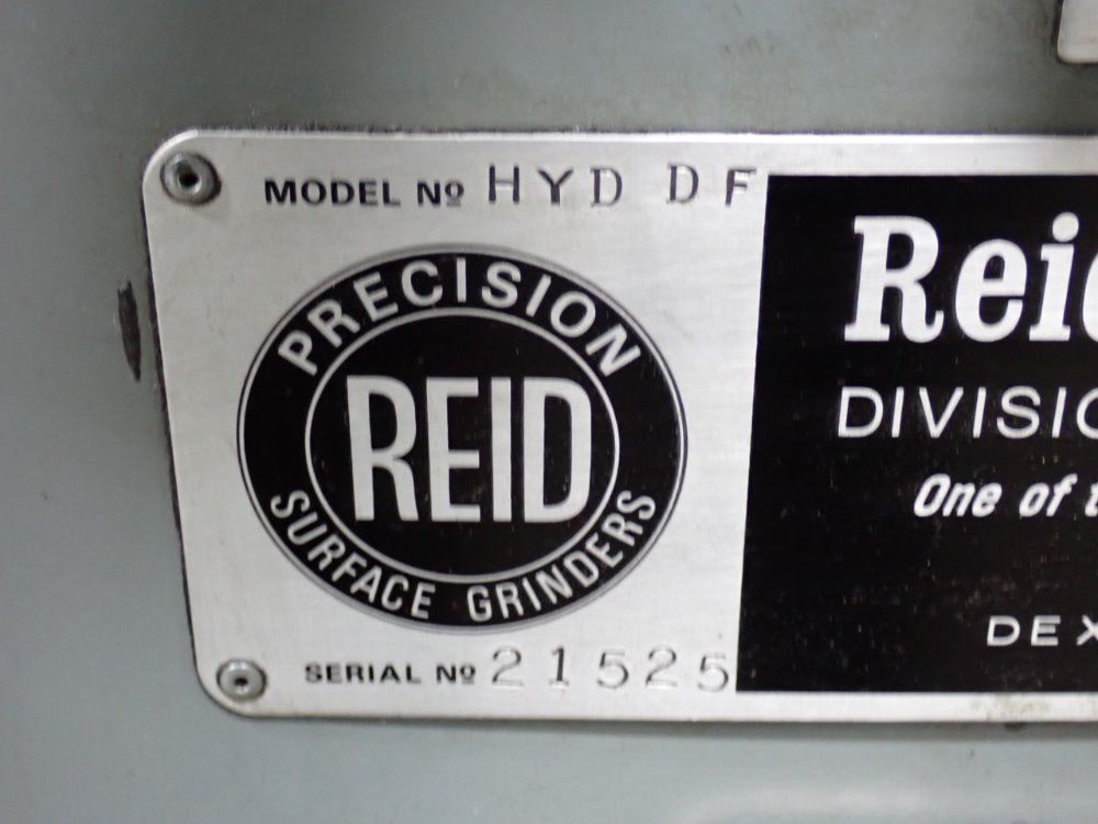 Reid Brothers Surface Grinder