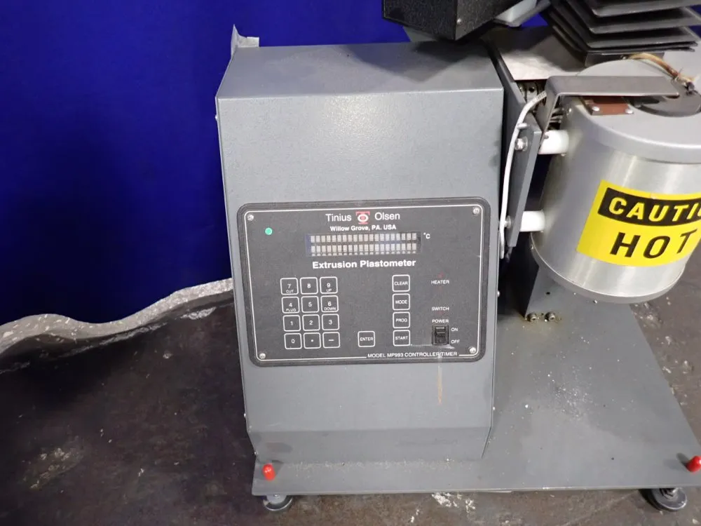 Tinus Oven Extrusion Plastometer