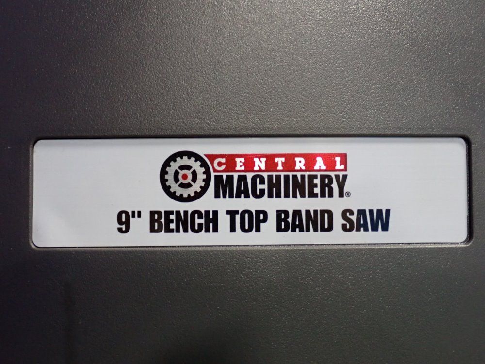 Central Machinery Vertical Band Saw
