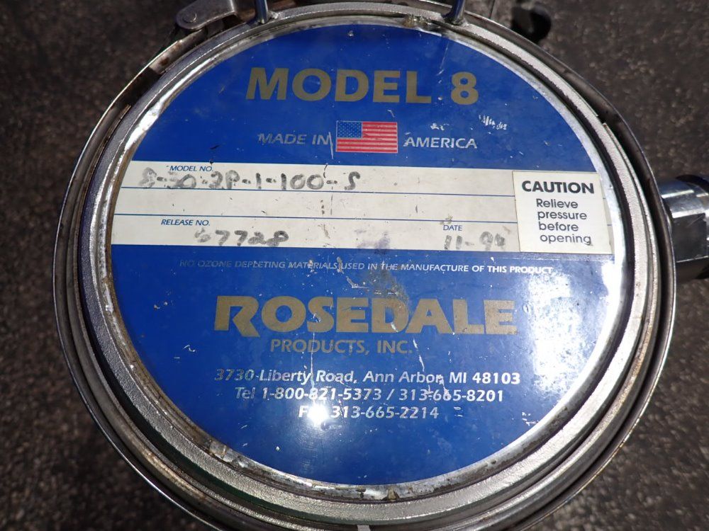 Rosedale Filter Housing