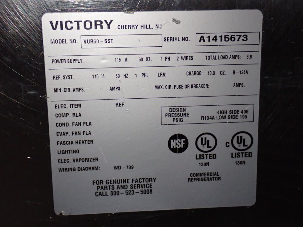 Victory Refrigerator