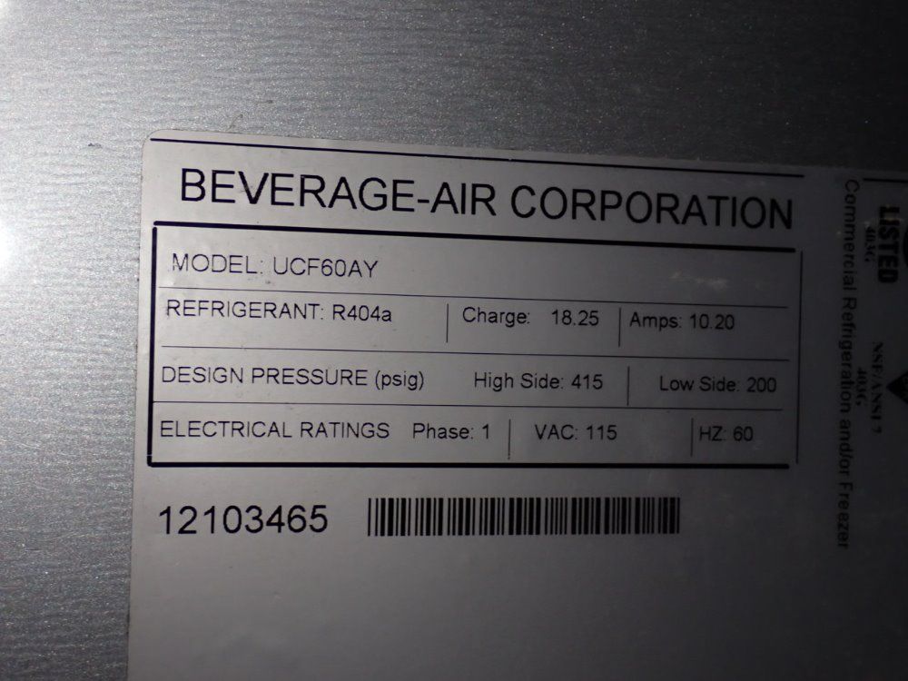 Beverageair Refrigerator