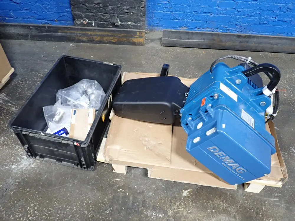 Demag 2750 Lbs Hoist - Dc-pro 25-1250 1/1h5vi4,4/3,6
