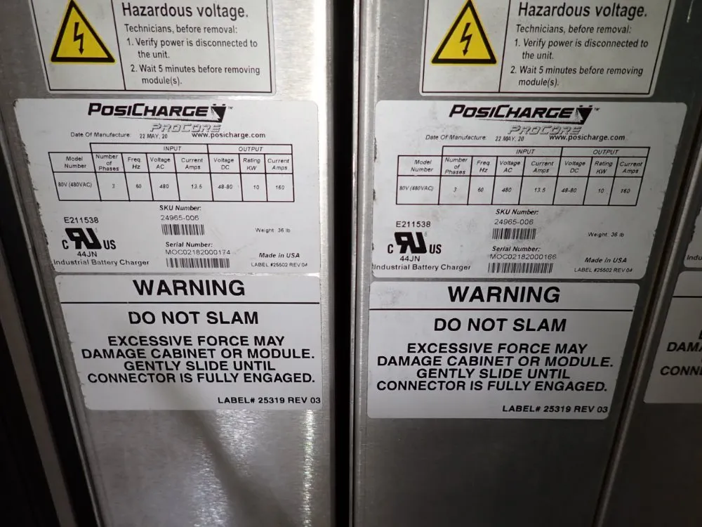 Posicharge 48v/ 500a Battery Charger - Procore30