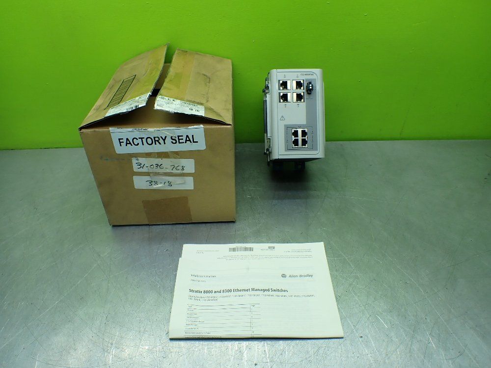 Allenbradley Stratix Managed Ethernet Switch Device Factory Sealed 
