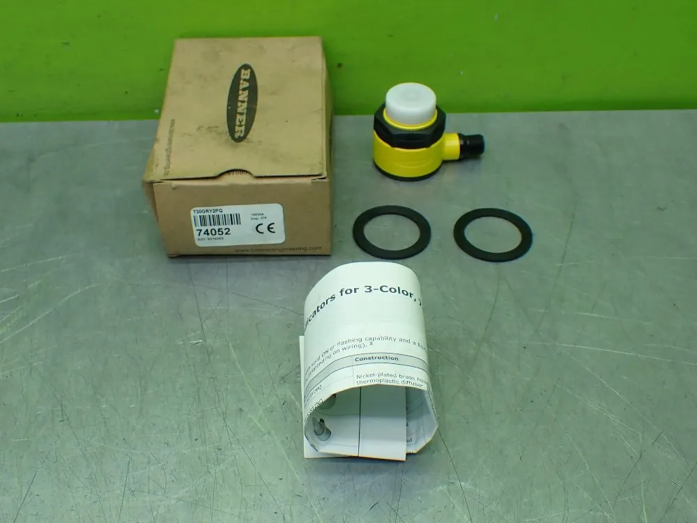 Banner General Purpose Indicator 74052 - T30gry2pq