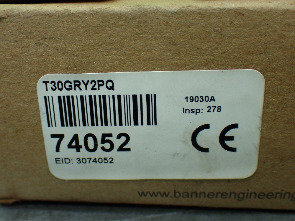 Banner General Purpose Indicator 74052 - T30gry2pq