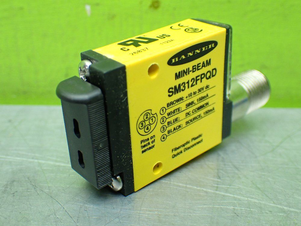 Banner Minibeam Fiberoptic Amplifier 26837