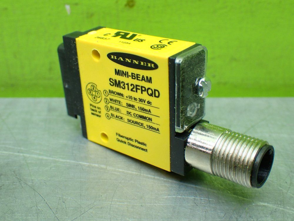 Banner Minibeam Fiberoptic Amplifier 26837