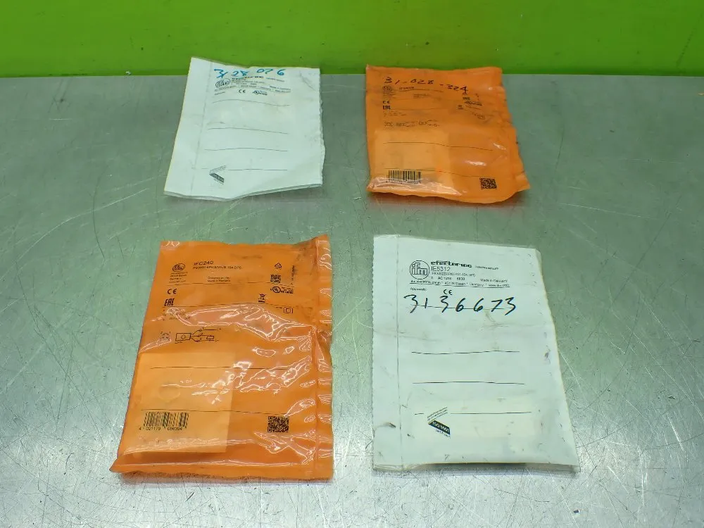 Ifm 4pcs Ifm Sensor Lot. If5579, If5898, Ifc240, Ie5312 - If5579