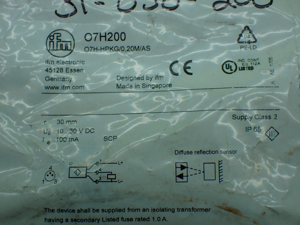 Ifm 5pcs Ifm Sensor Lot. (3x)iy5036, Ie5027, 07h200 - Iy5036