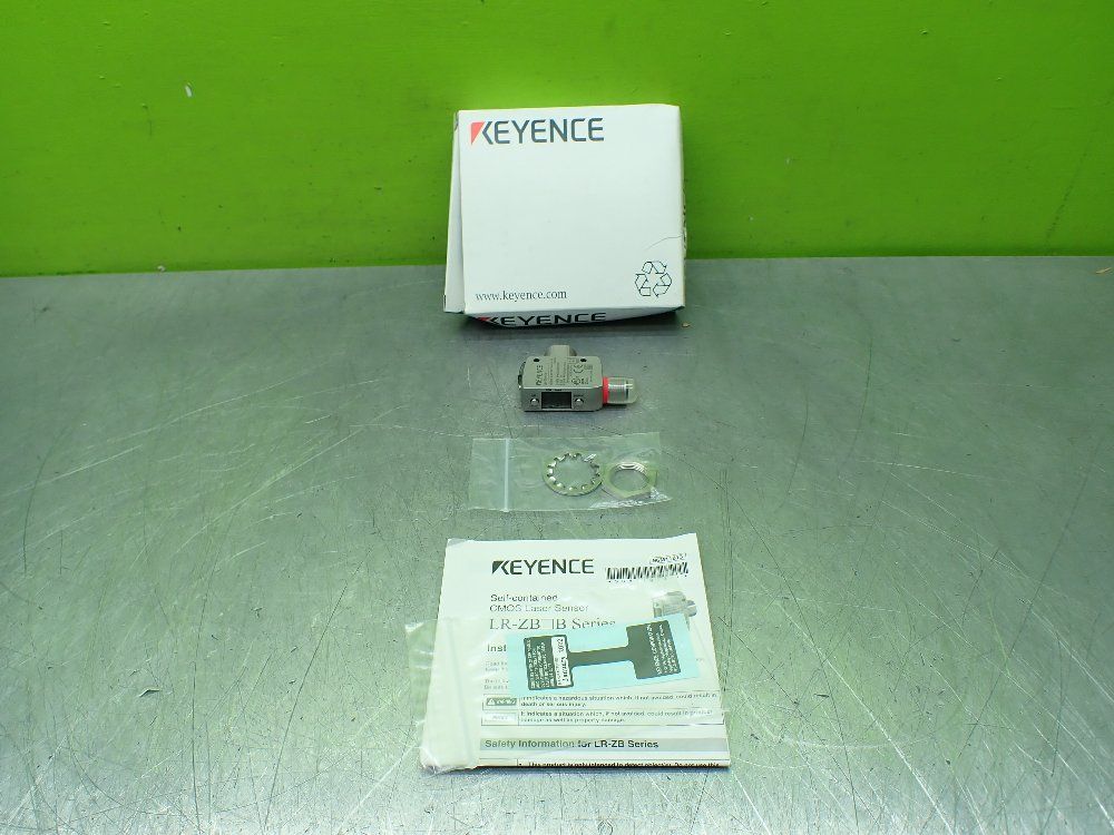 Keyence Self-contained Cmos Laser Sensor. - Lr-zb90cb