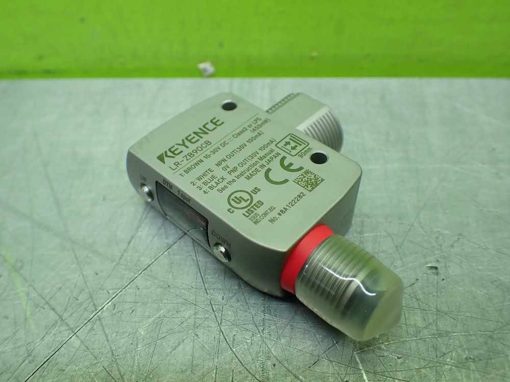 Keyence Self-contained Cmos Laser Sensor. - Lr-zb90cb