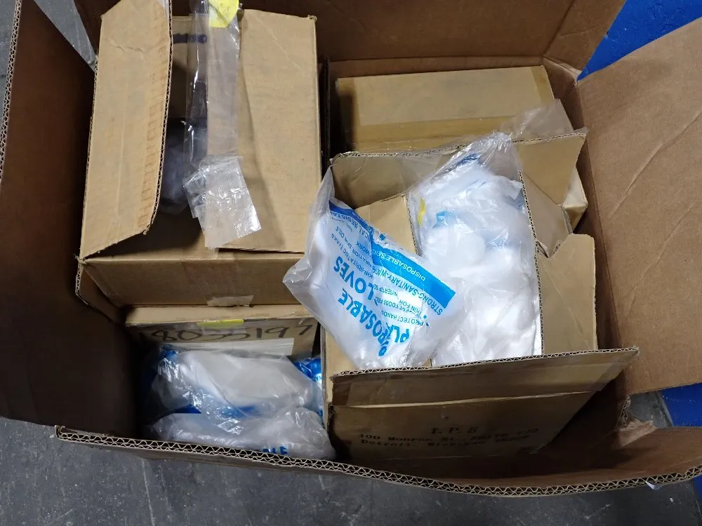 DISPOSABLE PLASTIC GLOVES