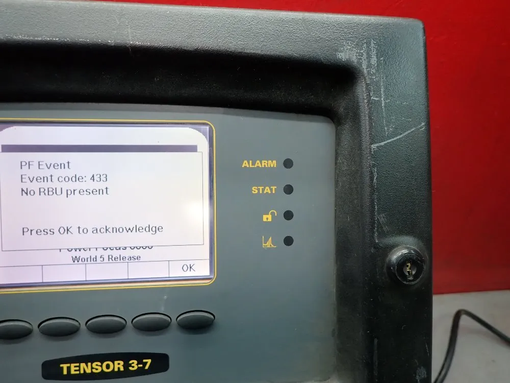 Atlas Copco 300w Nutrunner Controller Powers On, No Other Tests - Pf3107-g-eip-hw