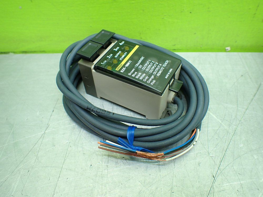 Omron Photoelectric Fiber-optic Sensor. - E3x-nm11