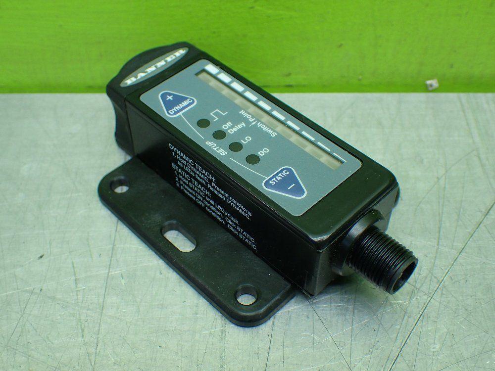 Banner Fiber Optic Registration Mark Sensor 58011