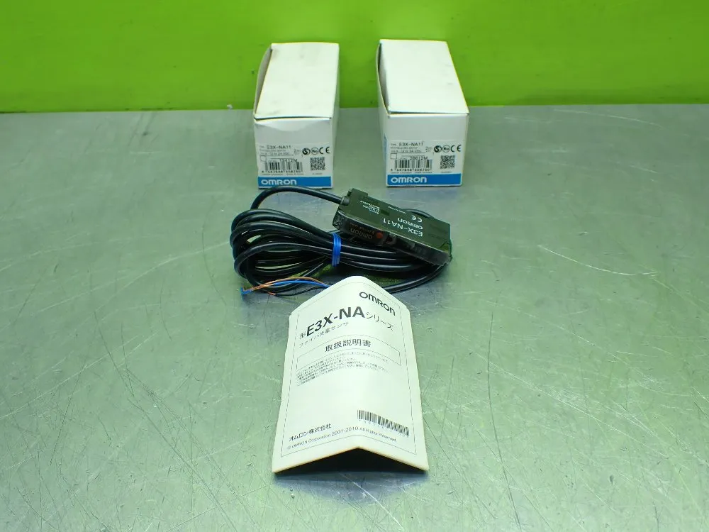 Omron Photoelectric Fiber-optic Sensors. Lot Of 2 - E3x-na11