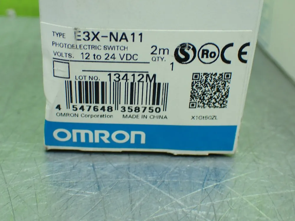 Omron Photoelectric Fiber-optic Sensors. Lot Of 2 - E3x-na11