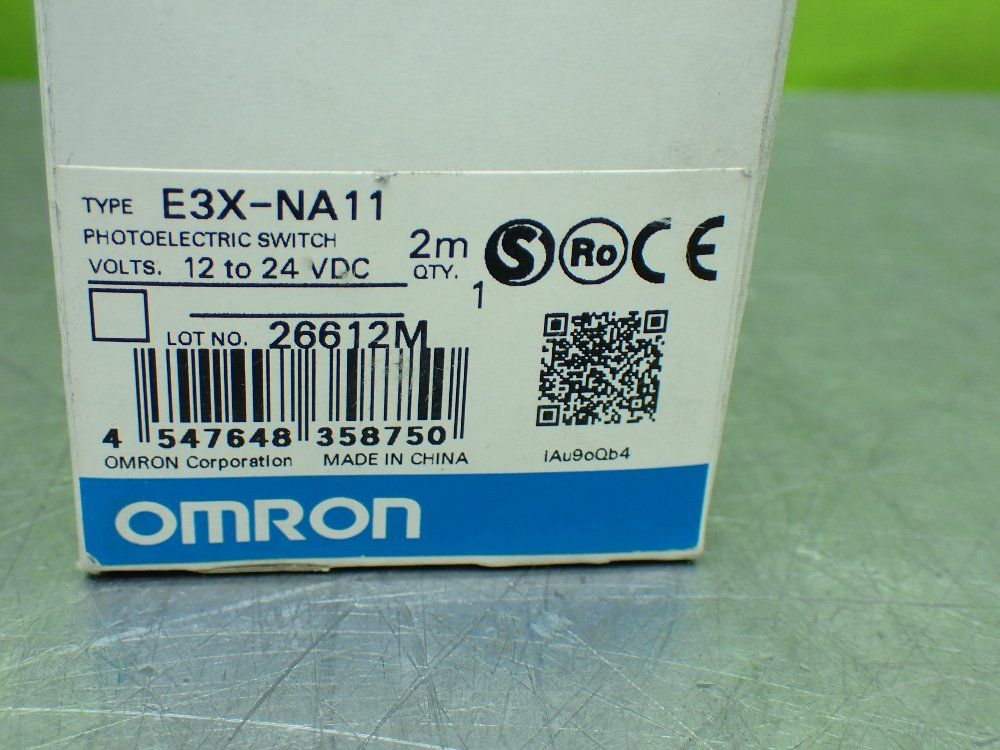 Omron Photoelectric Fiber-optic Sensors. Lot Of 2 - E3x-na11