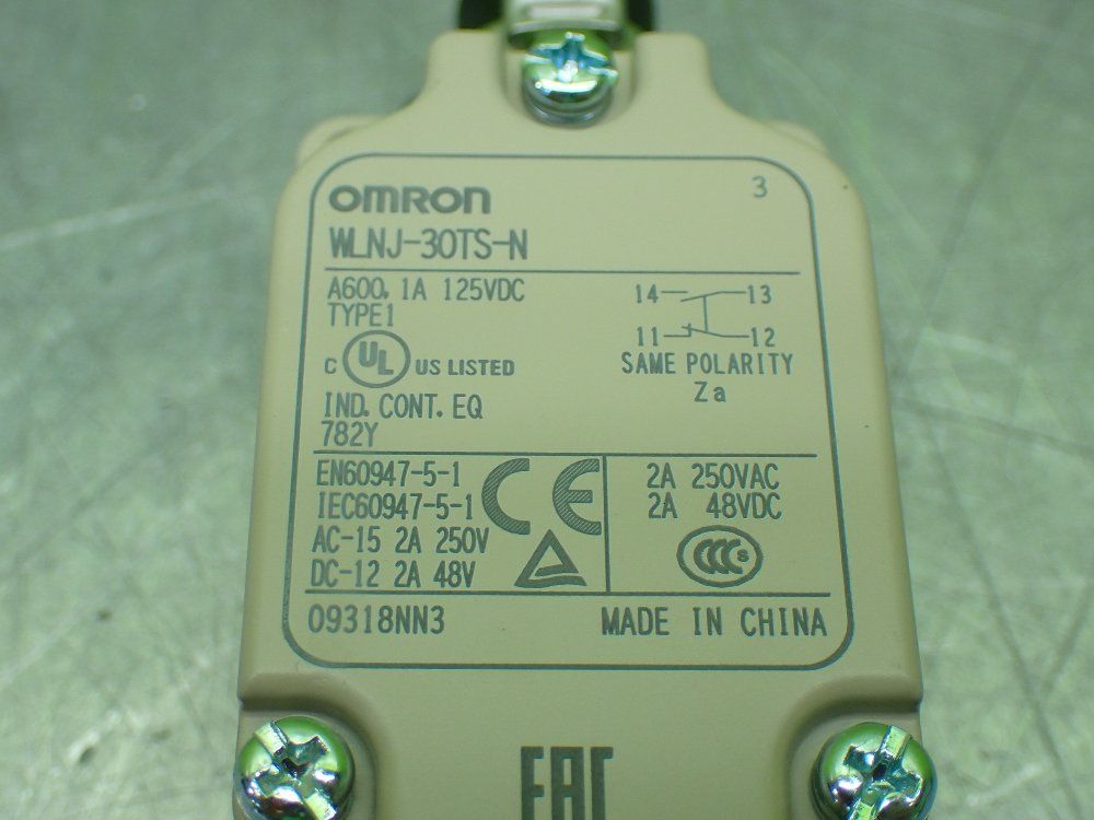 Omron Snap Action Limit Switch